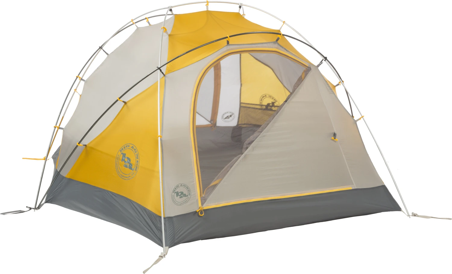 Big Agnes Battle Mountain 3 Tent, beige/geel Big Agnes Battle Mountain 3 Tent, Beige/geel -Kampeer Sport Winkel big agnes battle mountain 3 tent gold 1