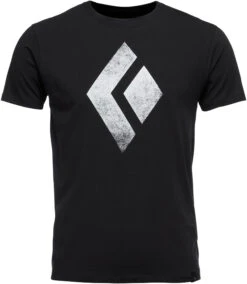 Black Diamond Chalked Up T-shirt Heren, Zwart