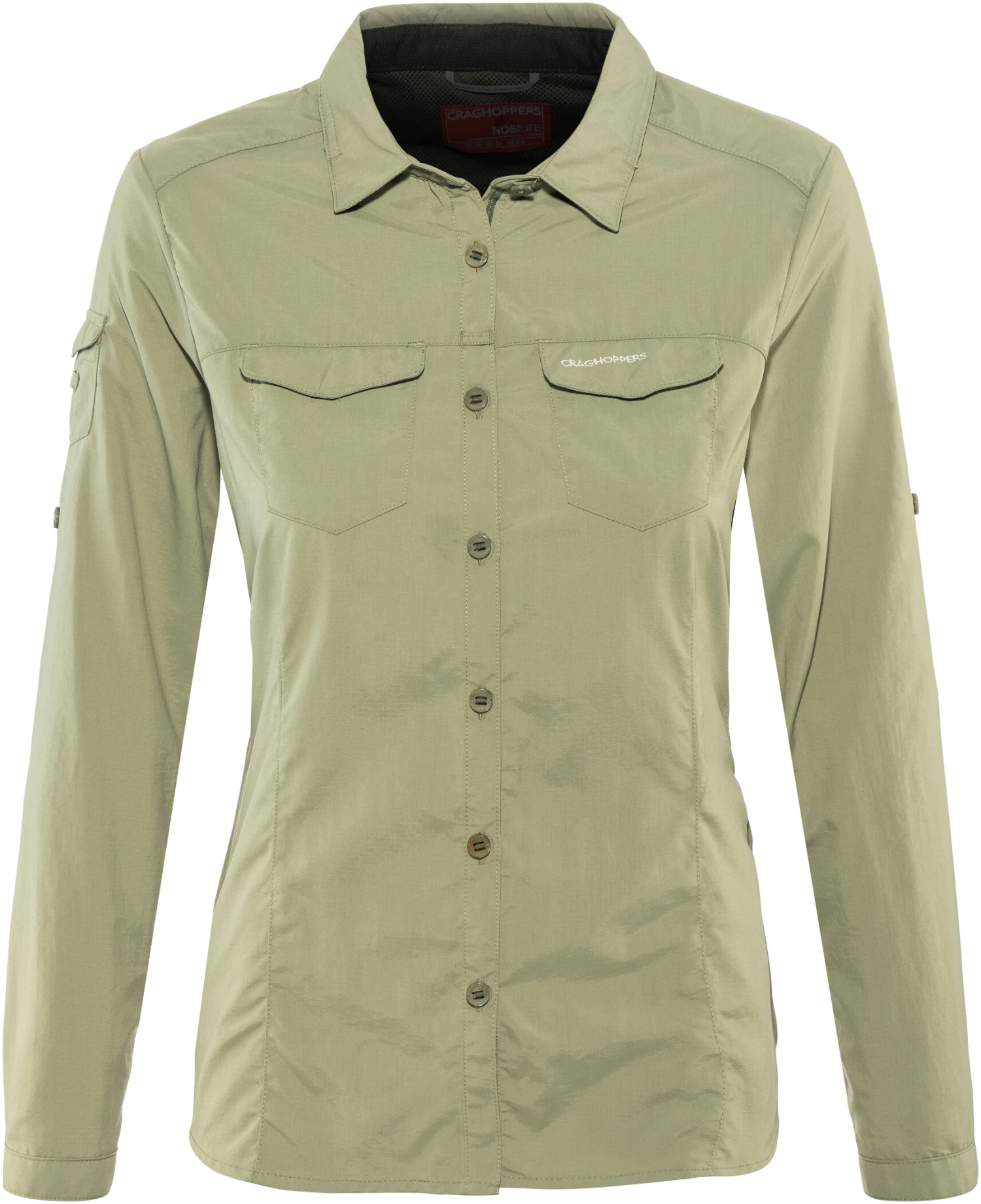 Craghoppers NosiLife Adventure II Longsleeve Shirt Dames, olijf Craghoppers NosiLife Adventure II Longsleeve Shirt Dames, Olijf -Kampeer Sport Winkel craghoppers nosilife adventure ii langaermad troeja dam soft moss 4