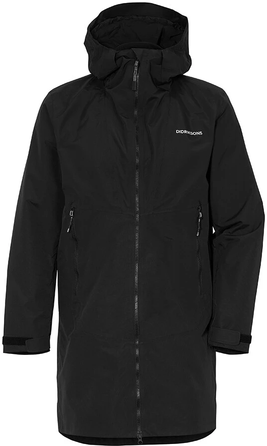 DIDRIKSONS Donny 2 Parka Heren, zwart DIDRIKSONS Donny 2 Parka Heren, Zwart -Kampeer Sport Winkel didriksons donny 2 parka men black 1