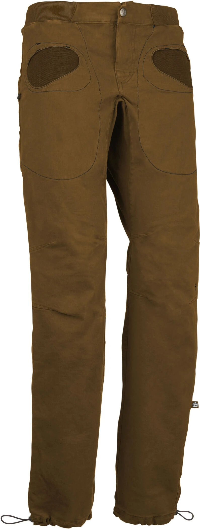 E9 Rondo Slim Broek Heren, bruin E9 Rondo Slim Broek Heren, Bruin -Kampeer Sport Winkel e9 rondo slim trousers men tobacco 1
