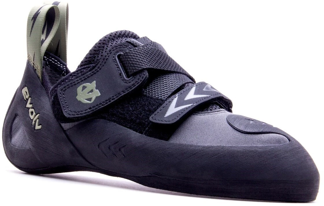 Evolv Kronos Klimschoenen Heren, grijs Evolv Kronos Klimschoenen Heren, Grijs -Kampeer Sport Winkel evolv kronos climbing shoes men black olive 1