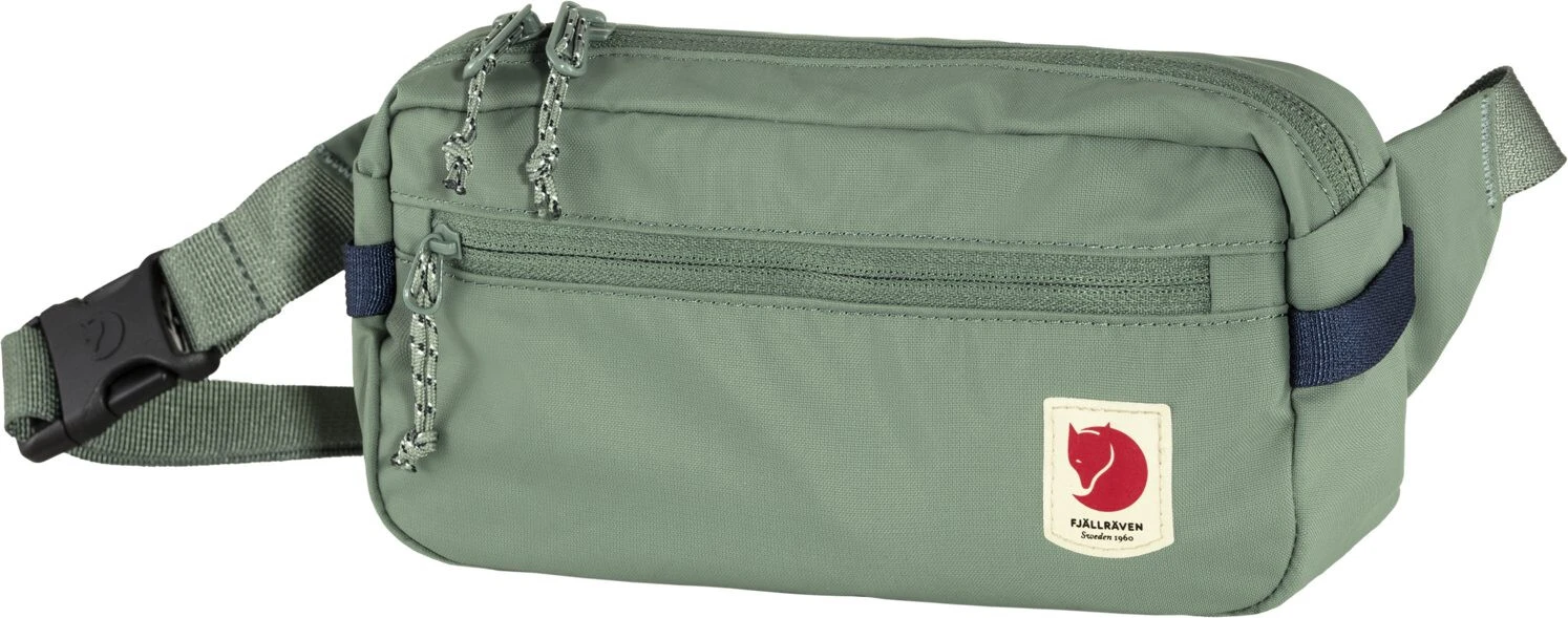 Fjällräven High Coast Heuptas, groen Fjällräven Fjällräven High Coast Heuptas, Groen -Kampeer Sport Winkel fjaellraeven high coast hip pack patina green 1