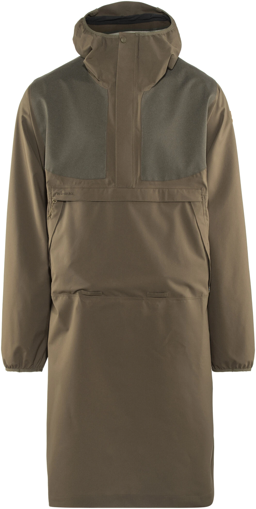 Fjällräven Lappland Plus Shell Poncho, olijf Fjällräven Fjällräven Lappland Plus Shell Poncho, Olijf -Kampeer Sport Winkel fjaellraeven lappland jacka dark olive 4