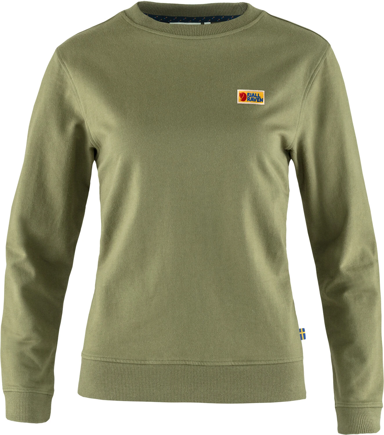 Fjällräven Vardag Sweater Dames, groen Fjällräven Fjällräven Vardag Sweater Dames, Groen -Kampeer Sport Winkel fjaellraeven vardag sweater women green 1