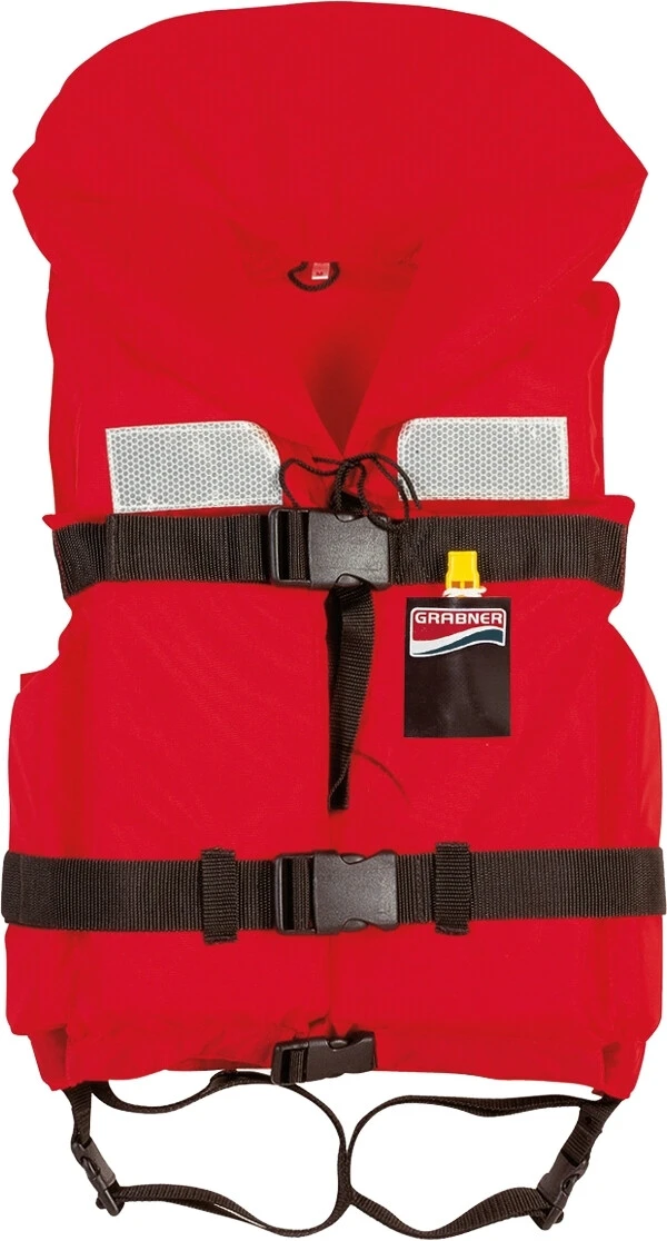 Grabner Pionier Reddingsvest Type 100, rood Grabner Pionier Reddingsvest Type 100, Rood -Kampeer Sport Winkel grabner pionier life jacket typ 100 red 1