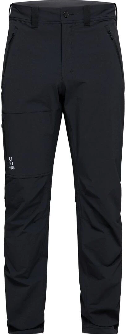 Haglöfs Move Softshell broek Heren, zwart Haglöfs Move Softshell Broek Heren, Zwart -Kampeer Sport Winkel hagloefs move softshell pants men true black 1