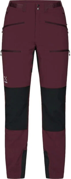 Haglöfs Rugged Standard Broek Dames, Violet/zwart