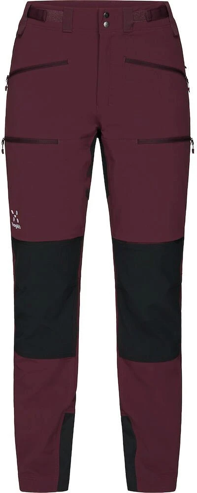Haglöfs Rugged Standard Broek Dames, violet/zwart Haglöfs Rugged Standard Broek Dames, Violet/zwart -Kampeer Sport Winkel hagloefs rugged standard pants women aubergine true black 1