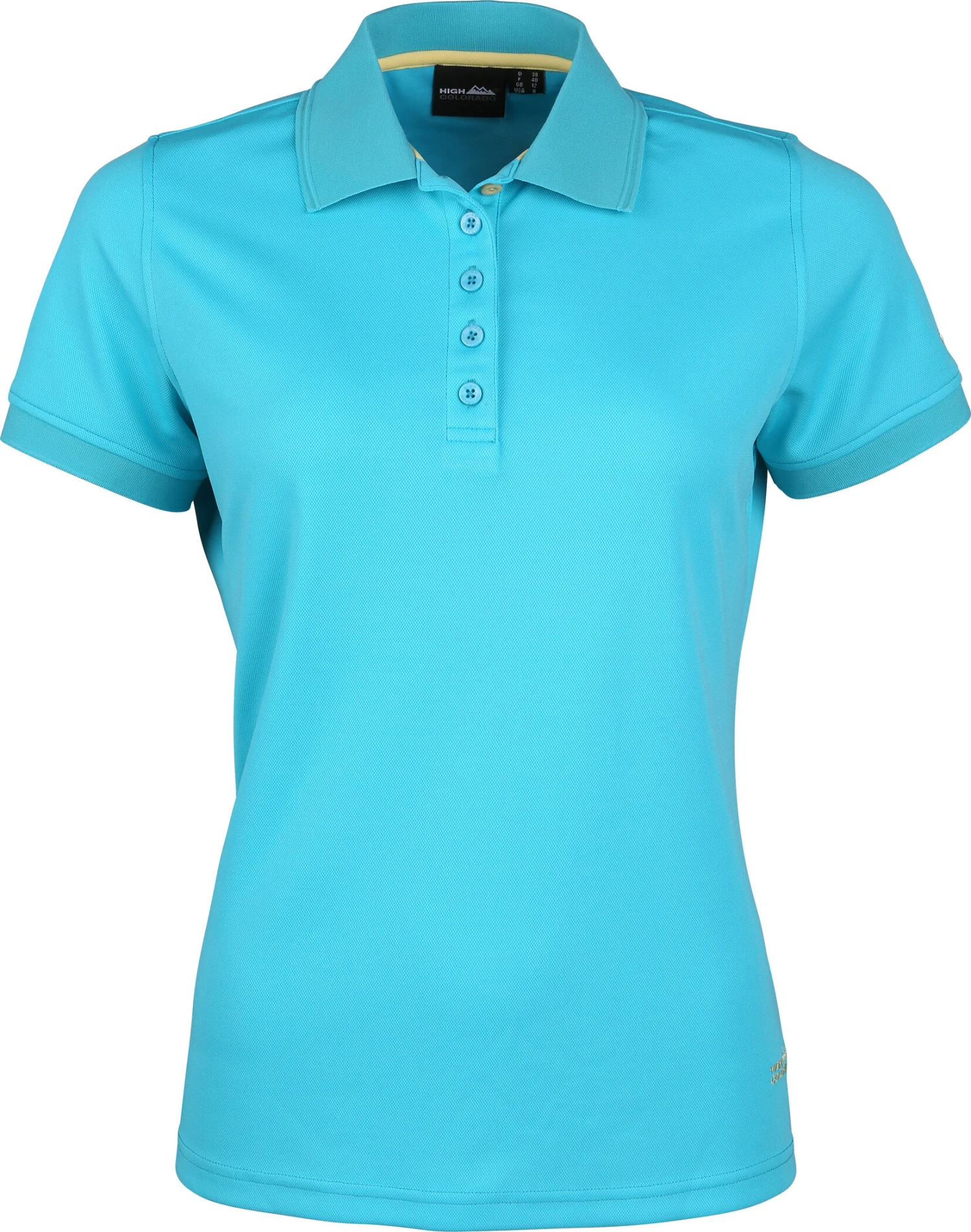 High Colorado Seattle Poloshirt Dames, turquoise High Colorado Seattle Poloshirt Dames, Turquoise -Kampeer Sport Winkel high colorado seattle poloshirt women scubablue 1