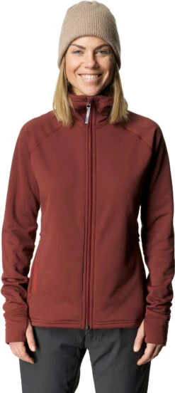 Houdini Power Houdi Jas Dames, Rood