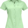 Jack Wolfskin Peak SS Shirt Dames, Groen