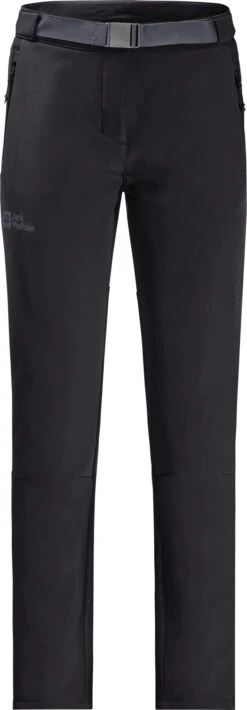 Jack Wolfskin Stollberg Broek Dames, Zwart