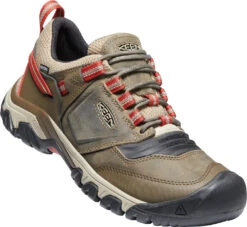Keen Ridge Flex WP Schoenen Heren, Bruin/grijs