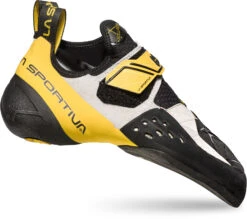 La Sportiva Solution Klimschoenen Heren, Wit/geel
