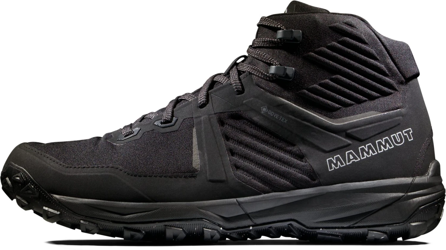 Mammut Ultimate III Mid GTX Schoenen Heren, zwart Mammut Ultimate III Mid GTX Schoenen Heren, Zwart -Kampeer Sport Winkel mammut ultimate iii mid gtx shoes men black 1