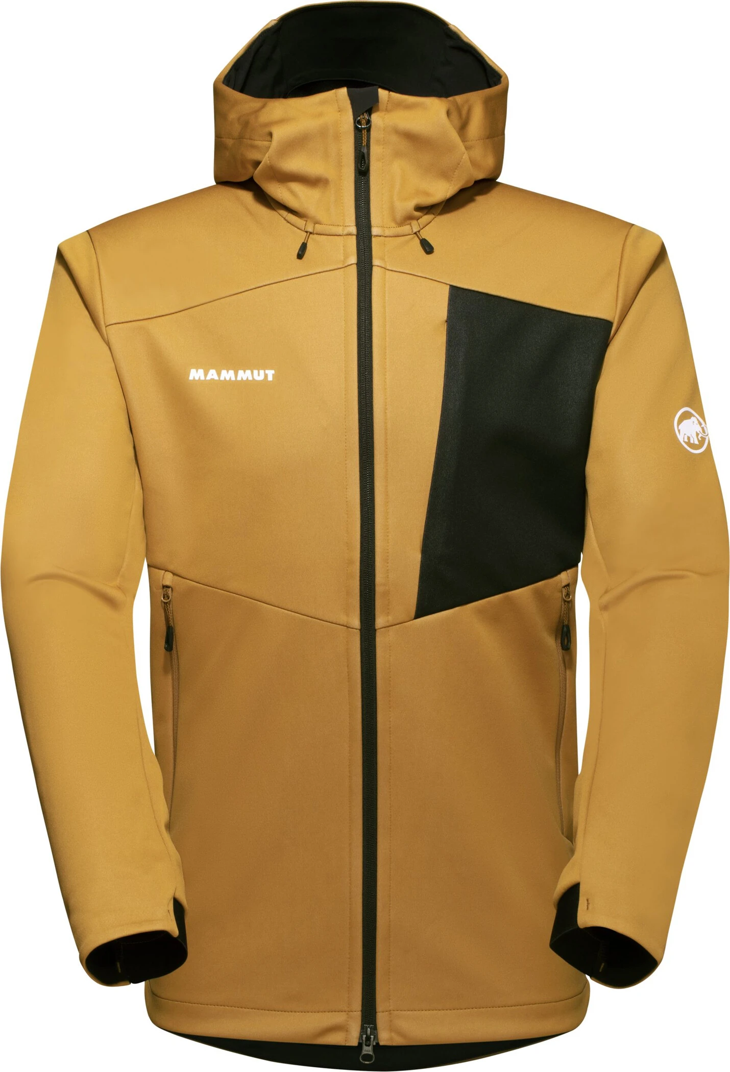 Mammut Ultimate VII SO Hooded Jacket Heren, geel Mammut Ultimate VII SO Hooded Jacket Heren, Geel -Kampeer Sport Winkel mammut ultimate vii so hooded jacket men cheetah black 1