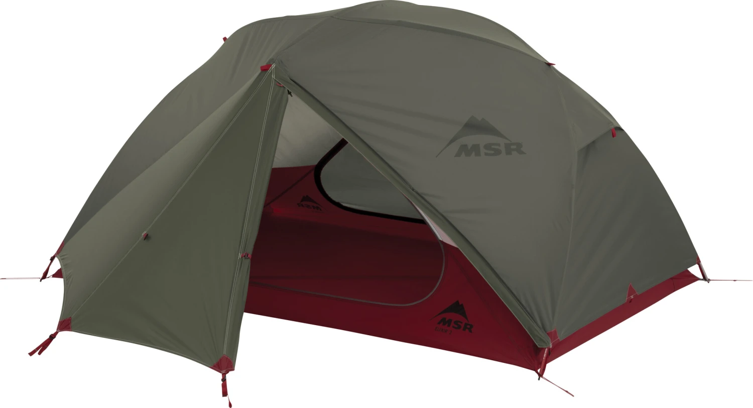 MSR Elixir 2 V2 Tent, olijf MSR Elixir 2 V2 Tent, Olijf -Kampeer Sport Winkel msr elixir 2 v2 tent green 1