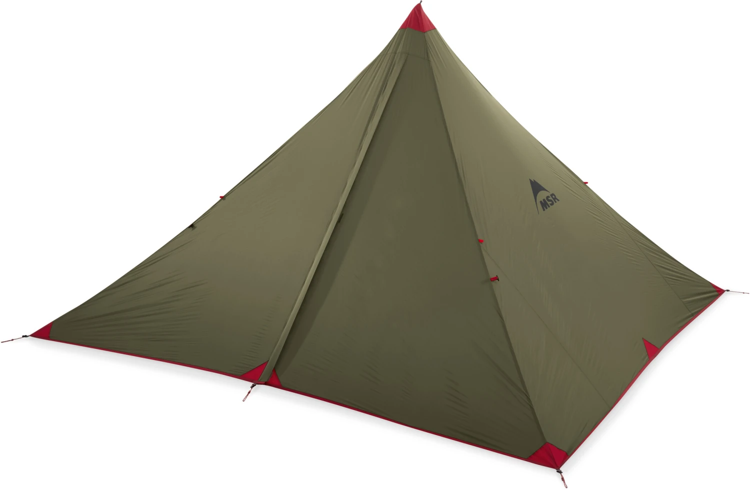 MSR Front Range Zeil Beschutting, olijf MSR Front Range Zeil Beschutting, Olijf -Kampeer Sport Winkel msr front range tarp shelter green 1