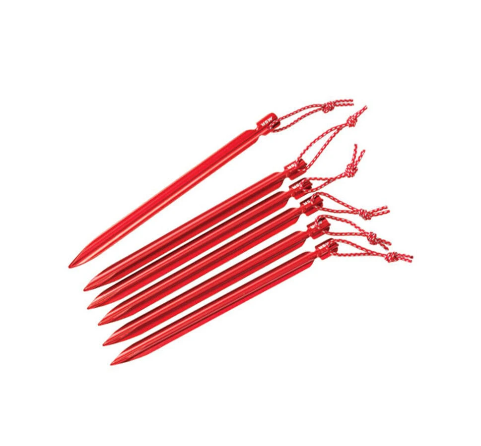 MSR Mini Groundhog Tentharingen Set MSR Mini Groundhog Tentharingen Set -Kampeer Sport Winkel msr mini groundhog stake kit 1