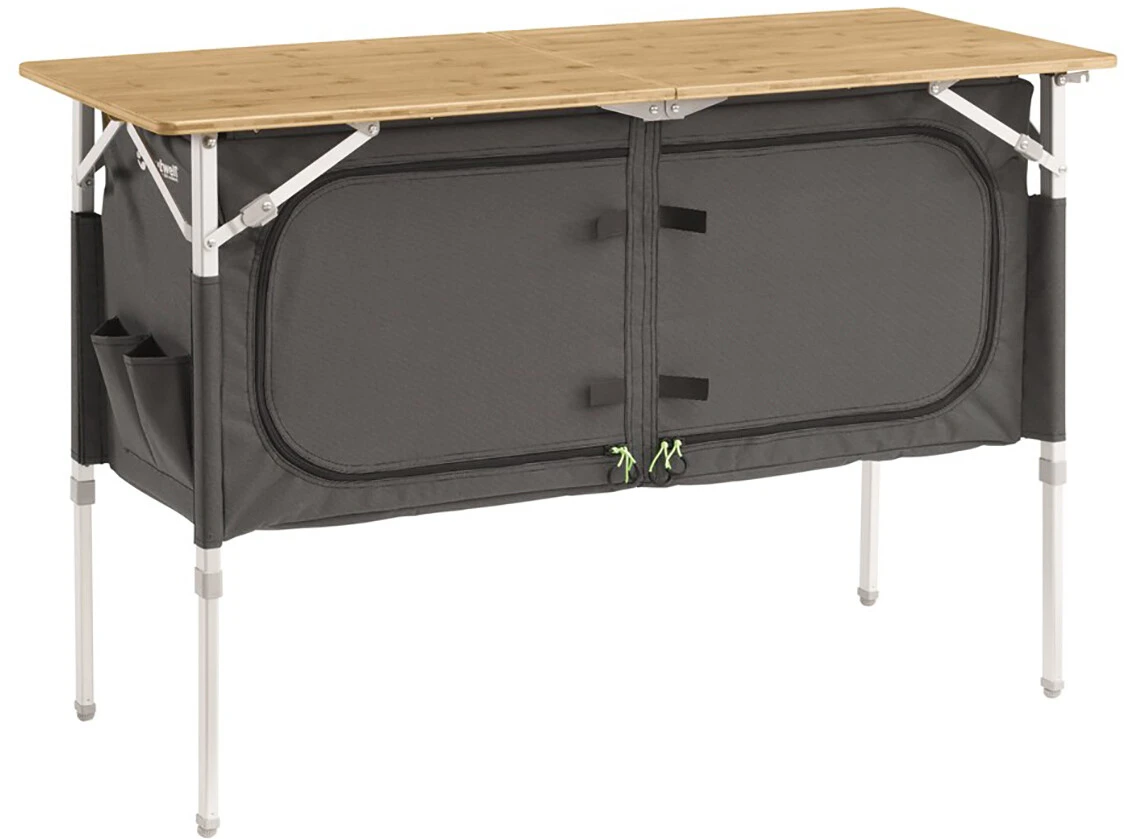 Outwell Padres Double Kitchen Table, grijs/bruin Outwell Padres Double Kitchen Table, Grijs/bruin -Kampeer Sport Winkel outwell padres double kitchen table 1