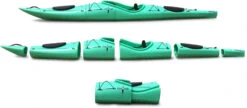 Pakayak Bluefin 14 Verpakbare Kajak, Turquoise