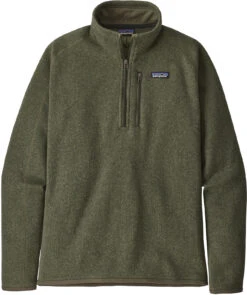 Patagonia Better Sweater 1/4 Ritssluiting Heren, Groen