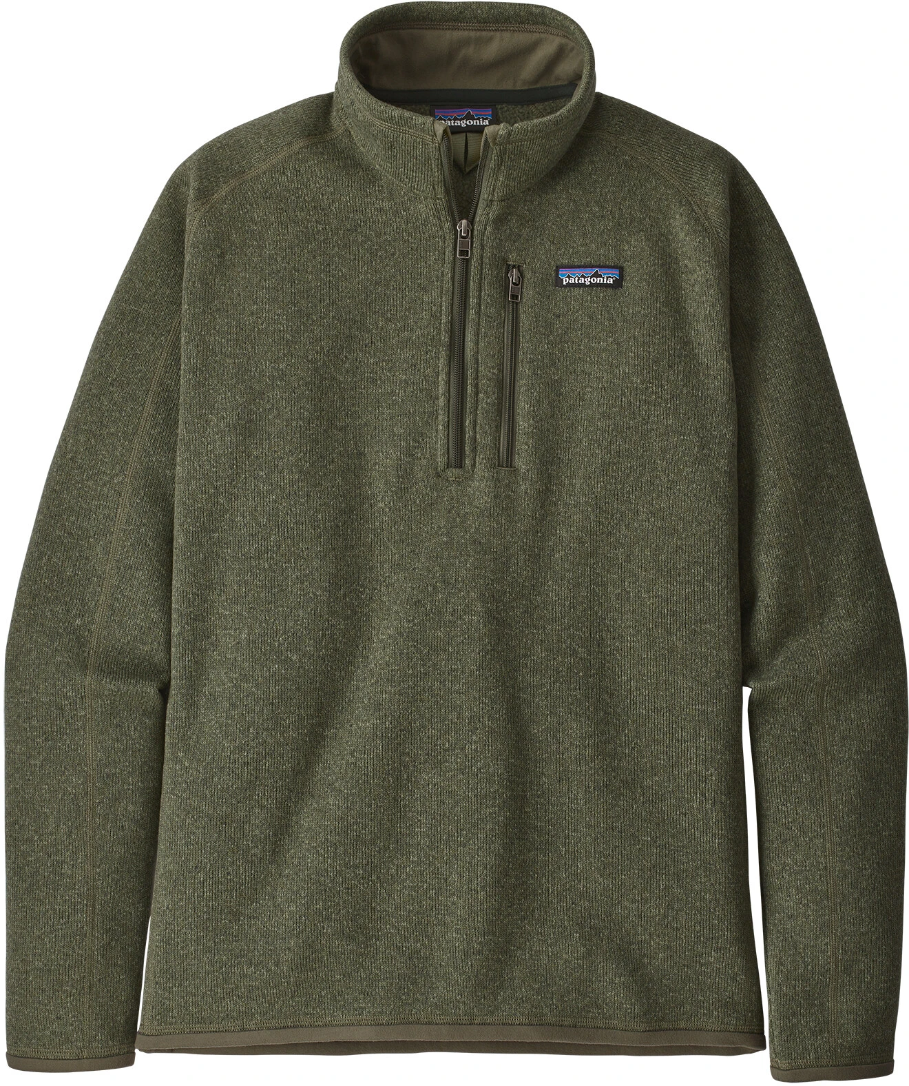 Patagonia Better Sweater 1/4 ritssluiting Heren, groen Patagonia Better Sweater 1/4 Ritssluiting Heren, Groen -Kampeer Sport Winkel patagonia better sweater 1 4 zip hoody men industrial green 1