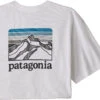 Patagonia Line Logo Ridge Pocket Verantwoordelijkheid Heren, Wit