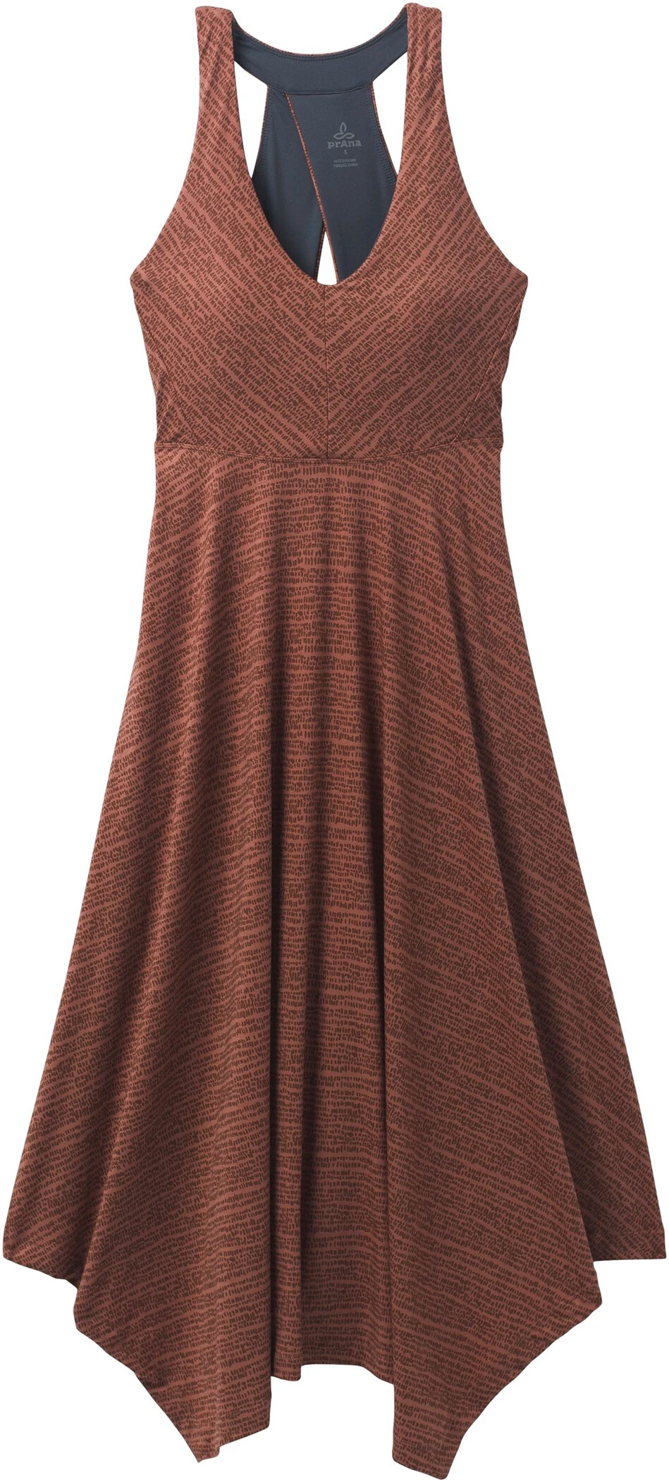 Prana Saxon Jurk Dames, bruin Prana Saxon Jurk Dames, Bruin -Kampeer Sport Winkel prana saxon dress women terra pebbles 1