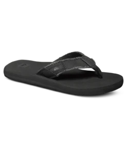 Quiksilver Monkey Abyss Sandalen Jongens, Zwart