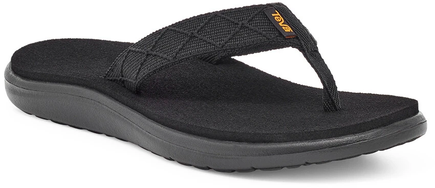 Teva Voya Flips Dames, zwart Teva Voya Flips Dames, Zwart -Kampeer Sport Winkel teva voya flips women mahani black 1