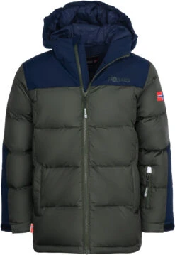 TROLLKIDS Narvik XT Jas Kinderen, Groen/blauw