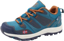 TROLLKIDS Rondane Hiker Lage Schoenen Kinderen, Blauw