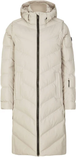 Ziener Telse Ski Jas Dames, Beige